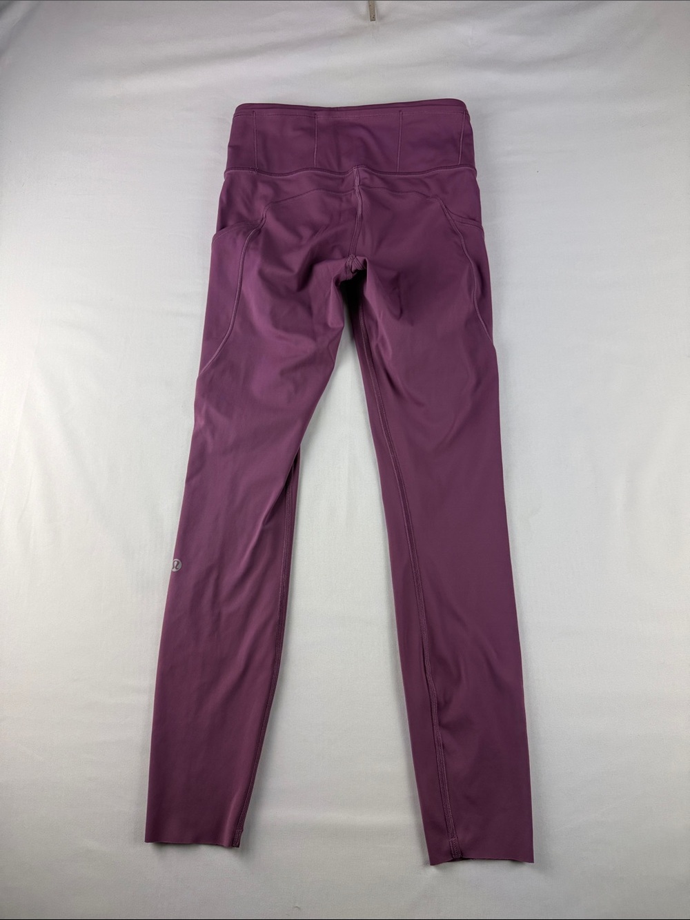 Lululemon Fast & Free 7/8 Tight II *Non-Reflective Nulux 25" Vintage Plum Size 4 - Picture 11 of 12